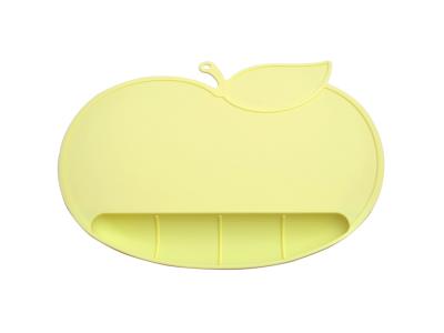 硅胶苹果餐垫